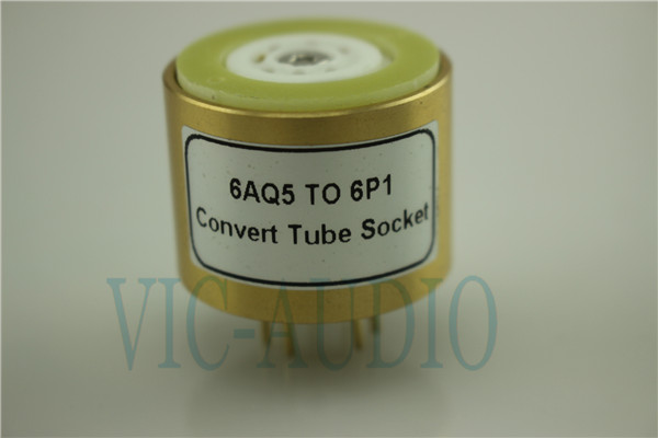 Convert Tube Socket  6AQ5 TO 6P1