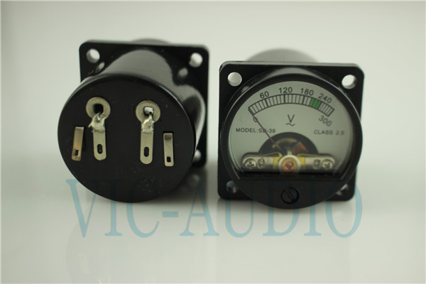 AC 300MV Ammeter Audio Level Meter 6-12V Audio Level With Warm BackLight 