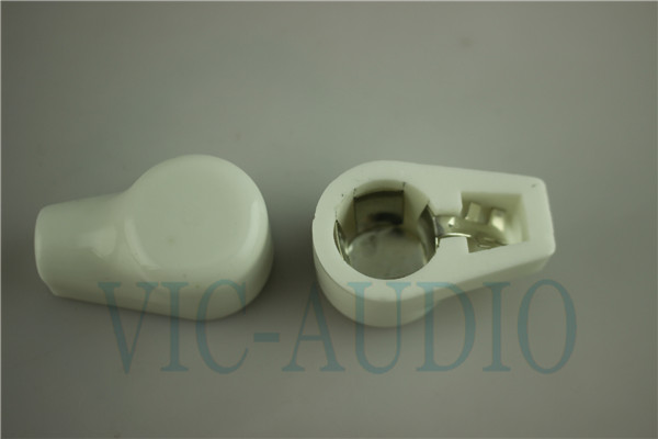White plated Ceramic ANODE vacuum tube cap/grip cap for 811/845/805/813/FD422/FU33 Tube 