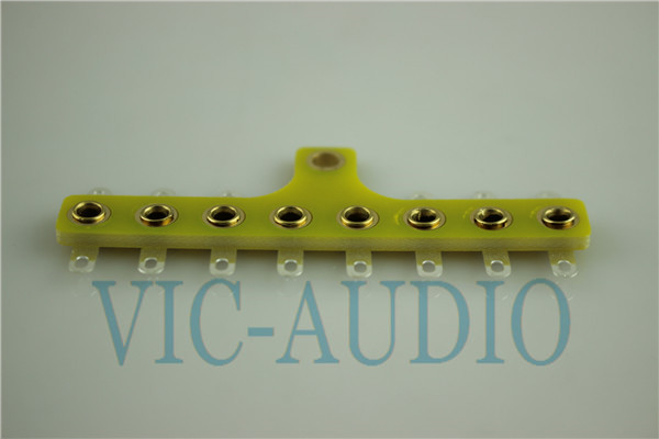 DIY Projects Audio Tag Strip/Tag Board/Turret Board 8P-T-A Silver plated copper