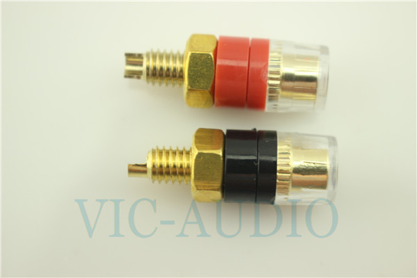 Audio Mini Binding post Senior audio terminal terminal copper plated wiring terminal